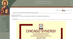 Desktop Screenshot of chicagosynergy.org